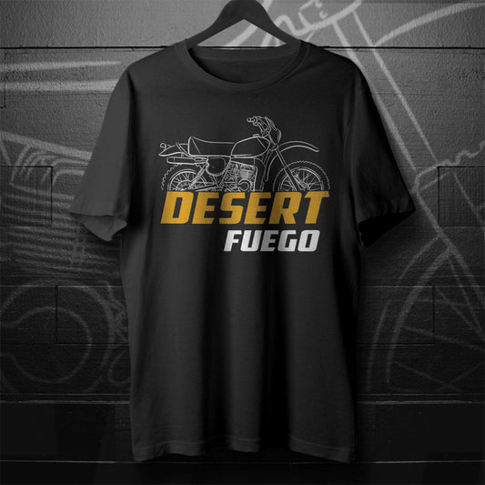 OSSA Desert Fuego 1979 - 1980 Inspired T-Shirt - Motorcycle Tee Shirt for Riders