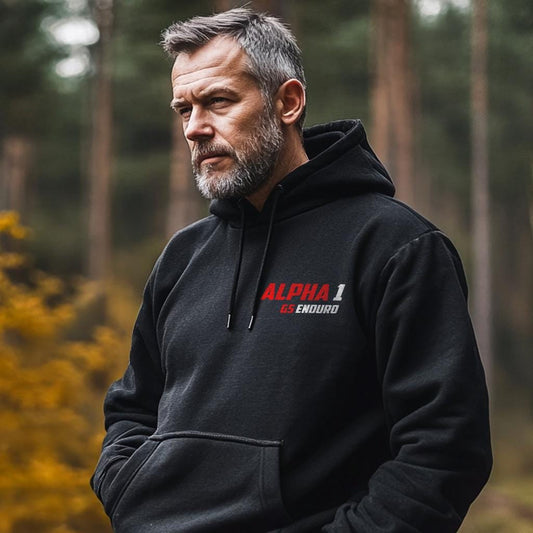 Maico Alpha 1 250 GS Enduro 1982 Inspired Hoodie - Motorcycle Sweatshirt for Riders