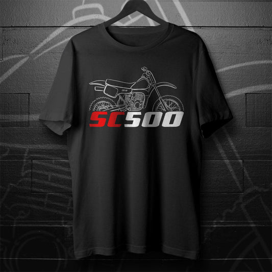 Maico SC 500 1984 Inspired T-Shirt - Motorcycle Tee Shirt for Riders