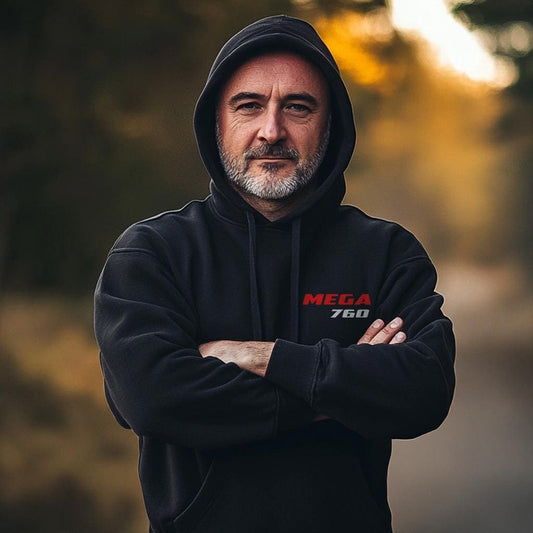 Maico Mega 760 Inspired Hoodie - Motorcycle Sweatshirt for Riders