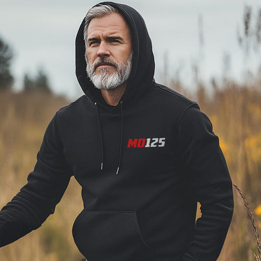 Maico MD 125 Inspired Hoodie - Motorcycle Sweatshirt for Riders