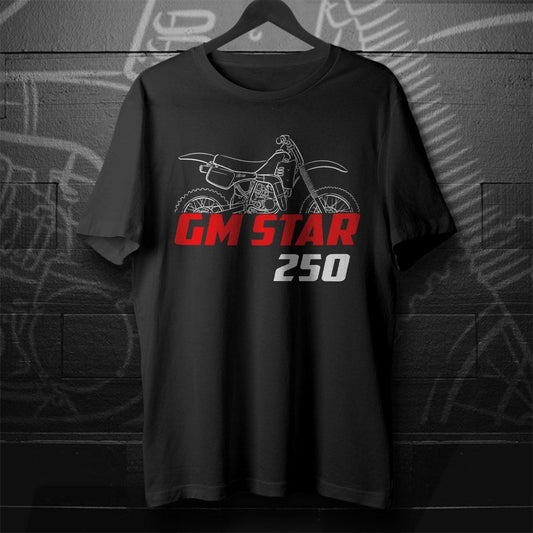 Maico GM Star 250 1985 - 1986 Inspired T-Shirt - Motorcycle Tee Shirt for Riders