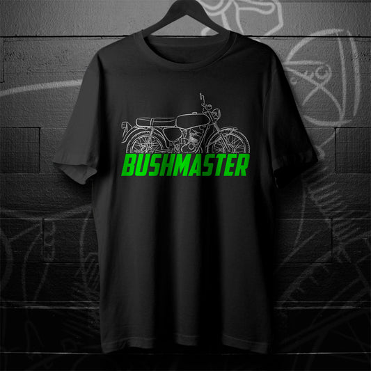 Kawasaki 100 G3TR BushMaster 1971 Inspired T-Shirt - Motorcycle Tee Shirt for Riders