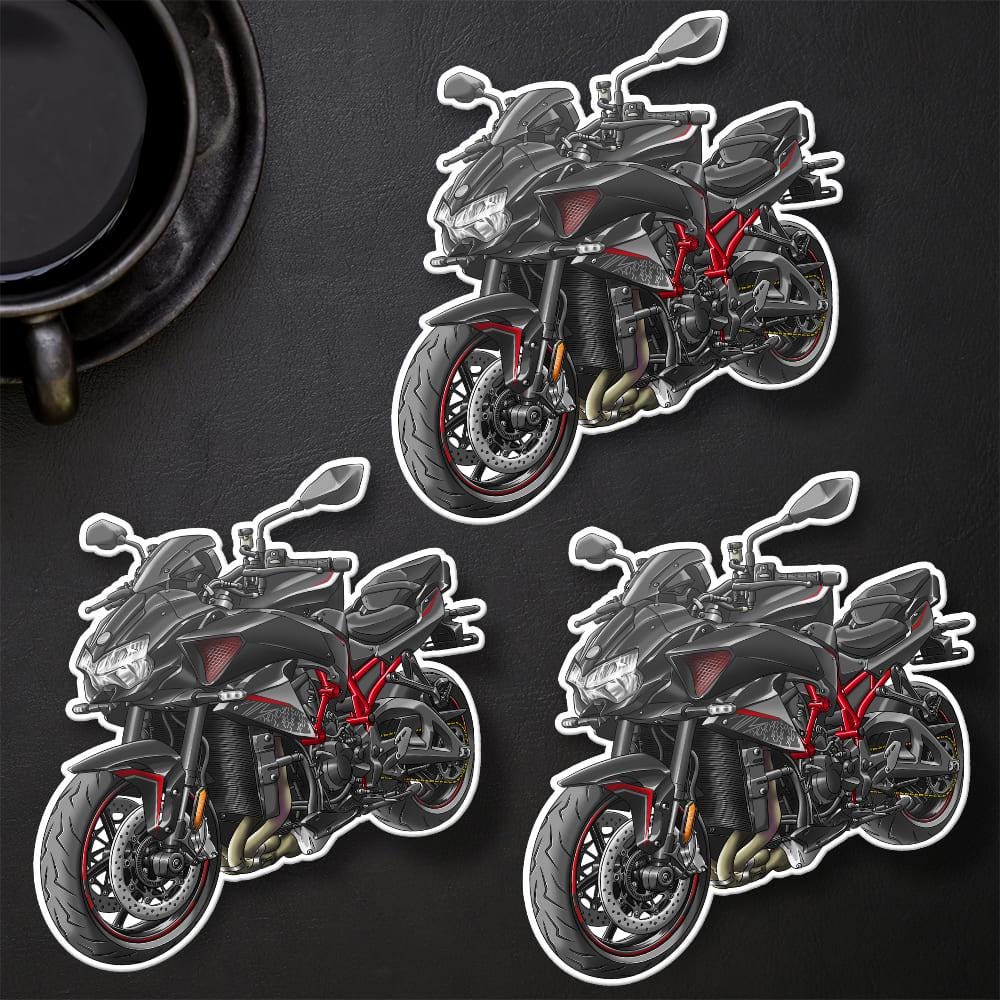 Kawasaki Z H2 2020 Motorcycle Stickers - Set of 3 Motorcycle Decals for Riders