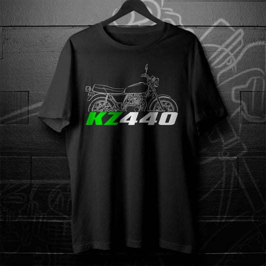Kawasaki Z440 & KZ440 Inspired T-Shirt - Motorcycle Tee Shirt for Riders