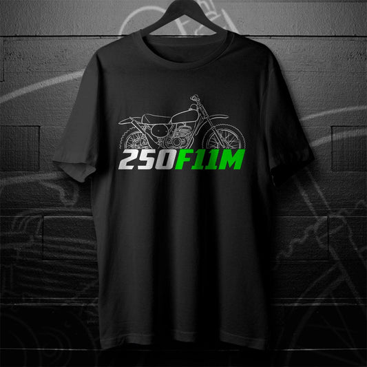 Kawasaki 250 F11M 1973 Inspired T-Shirt - Motorcycle Tee Shirt for Riders