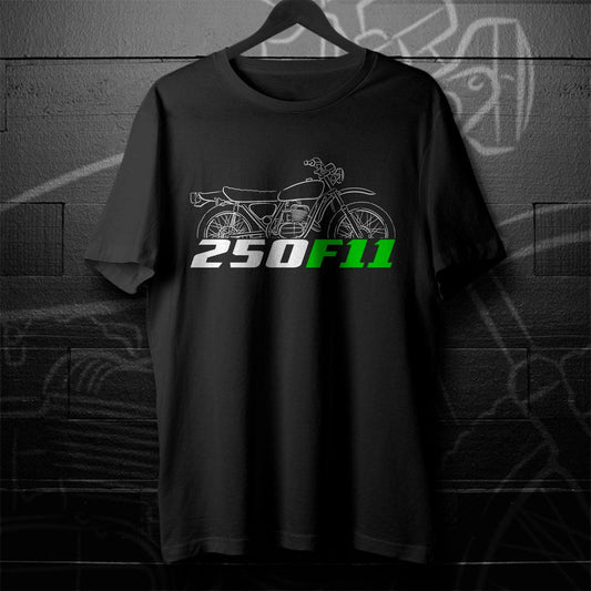 Kawasaki 250 F11 1973 - 1975 Inspired T-Shirt - Motorcycle Tee Shirt for Riders