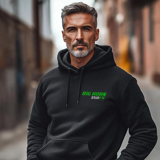 Kawasaki 350 F9 Big Horn 1972 - 1975 Inspired Hoodie - Motorcycle Sweatshirt for Riders