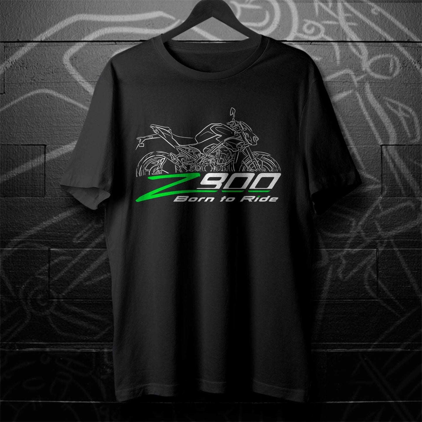 Kawasaki Z900 Inspired T-Shirt - Motorcycle Tee Shirt for Riders