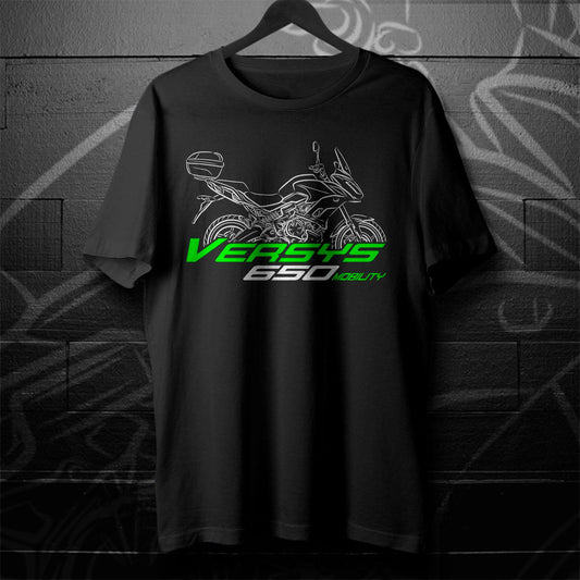 Kawasaki Versys 650 | Mobility | Tourer | Tourer Plus & Urban T-Shirt - Motorcycle Tee Shirt for ADV Riders