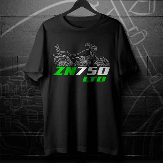 Kawasaki ZN750 LTD 1983 - 1985 Inspired T-Shirt - Motorcycle Tee Shirt for Riders