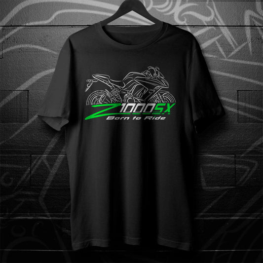 Kawasaki Z1000SX Inspired T-Shirt - Motorcycle Tee Shirt for Riders