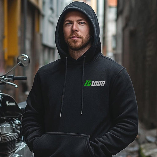 Kawasaki ZG1000 1986 - 2006 Inspired Hoodie - Motorcycle Sweatshirt for Riders