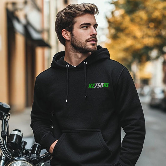 Kawasaki KZ750R1 1982 Inspired Hoodie - Motorcycle Sweatshirt for Riders