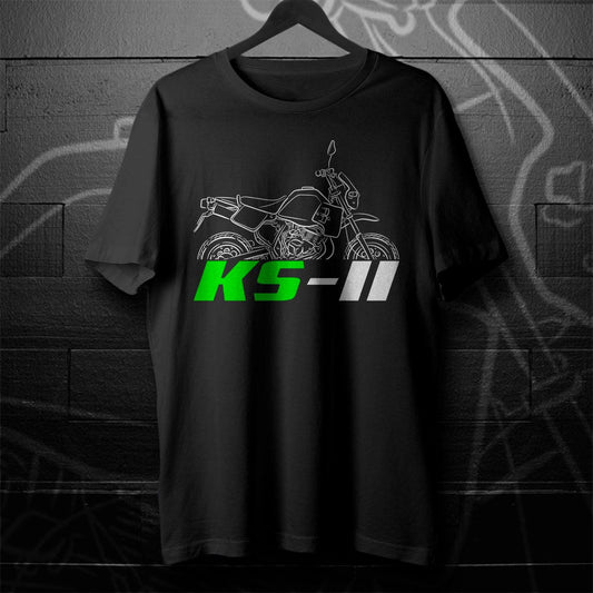 Kawasaki KS-II 1987 - 1989 Inspired T-Shirt - Motorcycle Tee Shirt for Riders