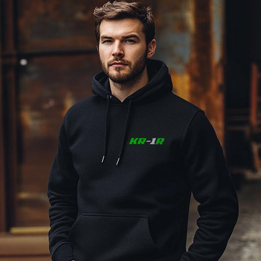 Kawasaki KR - 1R 1989 Inspired Hoodie - Motorcycle Sweatshirt for Riders