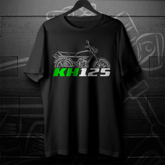 Kawasaki KH125 K 1982 - 1998 Inspired T-Shirt - Motorcycle Tee Shirt Riders