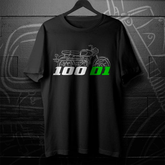 Kawasaki 100 D1 1966 - 1969 Inspired T-Shirt - Motorcycle Tee Shirt for Riders