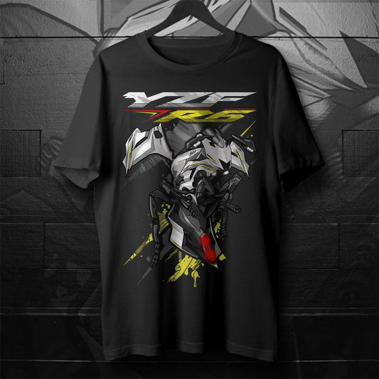 Yamaha YZF-R6 2017-19 Inspired T-Shirt - Motorcycle Tee Shirt for Riders