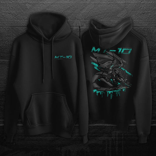 Yamaha MT-10 Inspired Hoodies - Motorcycle Sweatshirt