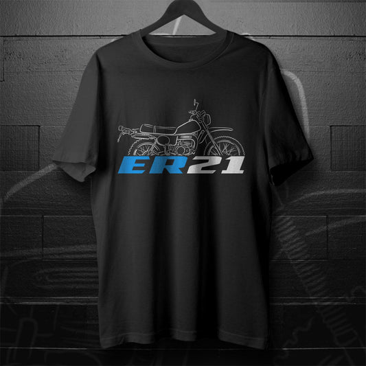 Suzuki ER21 Inspired T-Shirt - Motorcycle Tee Shirt for Riders