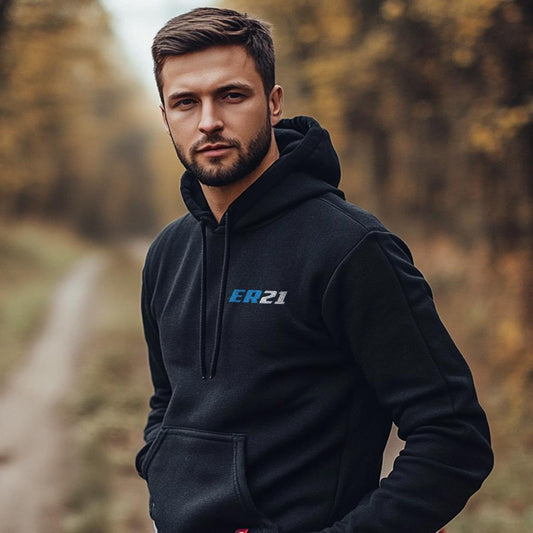 Suzuki ER21 Inspired Hoodie - Motorcycle Sweatshirt for Riders