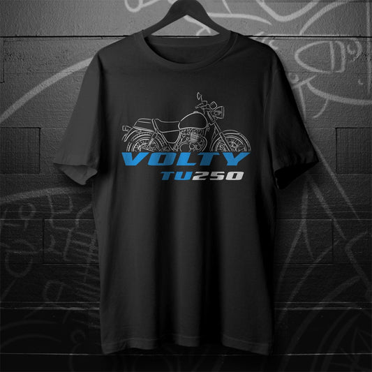 Suzuki TU250 G GB X Volty Inspired T-Shirt - Motorcycle Tee Shirt for Riders