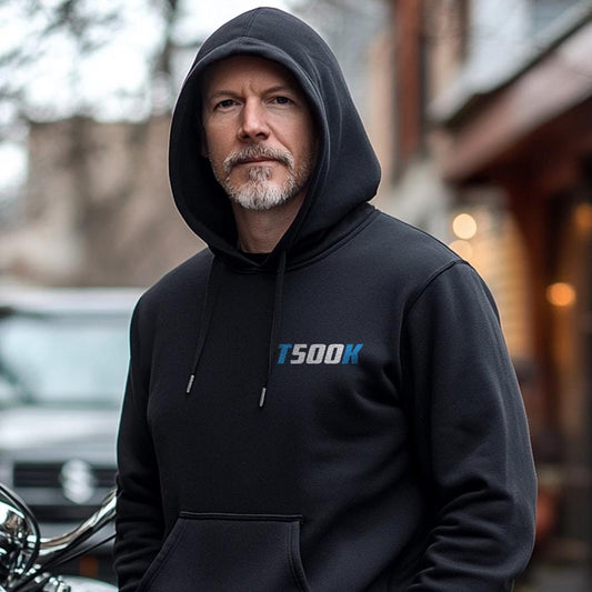 Suzuki T500 J K L M R Cobra & Titan Inspired Hoodie - Motorcycle Sweatshirt for Riders