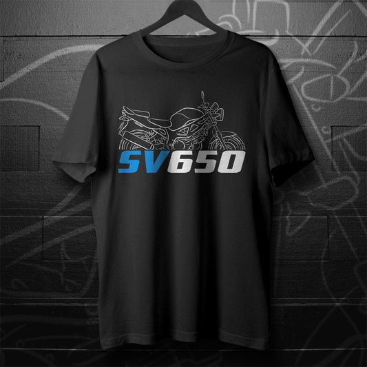Suzuki SV650 Inspired T-Shirt - Motorcycle Tee Shirt for Riders