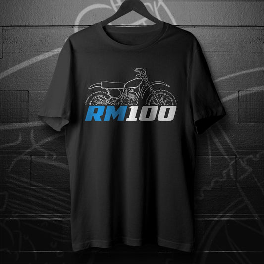 Suzuki RM100 Inspired T-Shirt - Motorcycle Tee Shirt for Riders