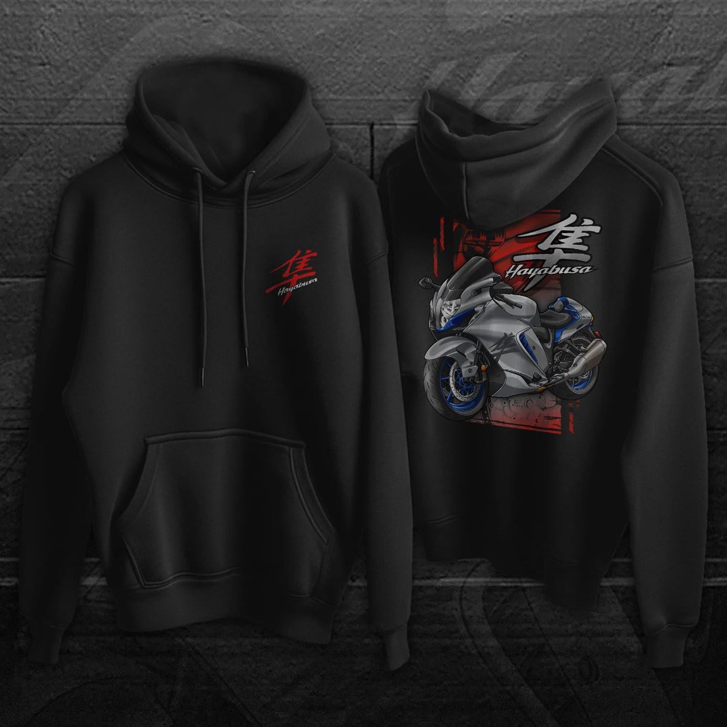 Suzuki Hayabusa 2021 - 2025 Inspired Hoodie - Motorcycle Sweatshirt for Riders