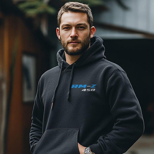 Suzuki RM-Z450 Inspired Hoodie - Motorcycle Sweatshirt for Riders