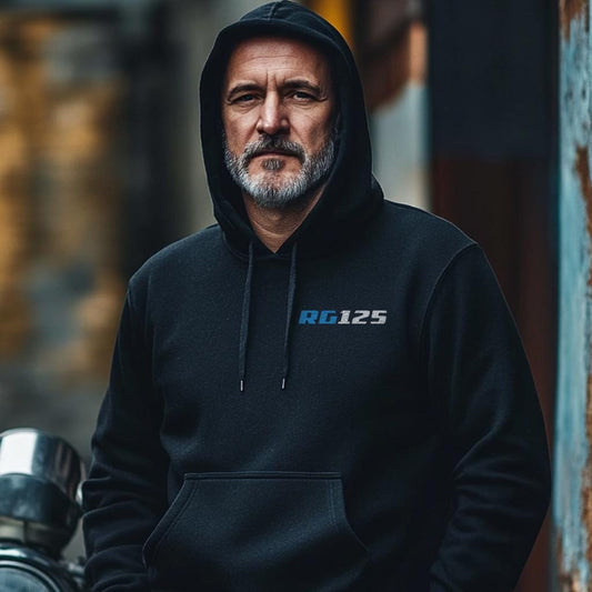 Suzuki RG125 | E | F | Wolf & Gamma Inspired Hoodie - Motorcycle Sweatshirt for Riders