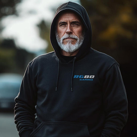 Suzuki RG80 Gamma & RG80E ( X3 ) Inspired Hoodie - Motorcycle Sweatshirt for Riders