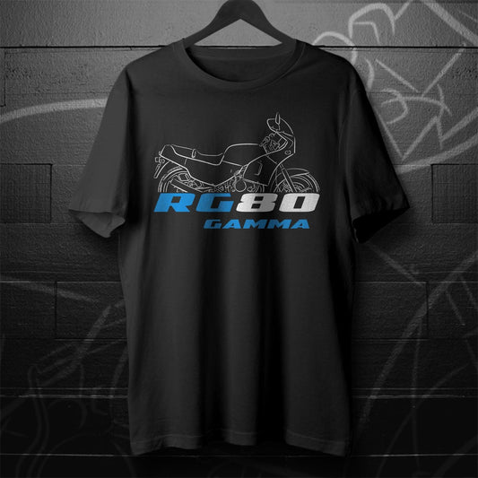 Suzuki RG80 Gamma & RG80E ( X3 ) Inspired T-Shirt - Motorcycle Tee Shirt for Riders