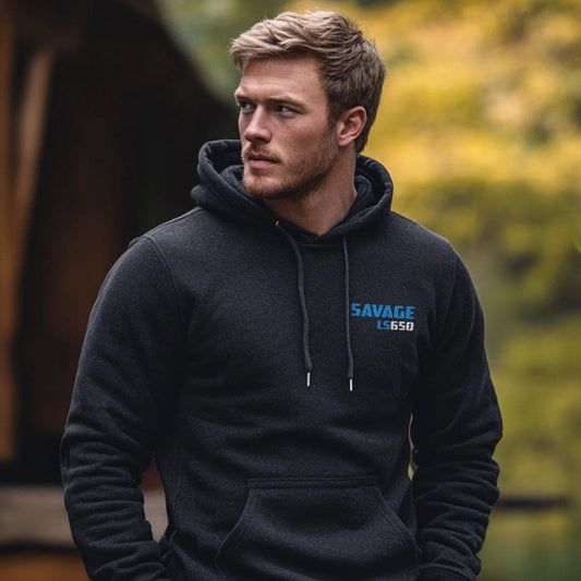 Suzuki LS650 Savage Inspired Hoodie - Motorcycle Sweatshirt for Riders