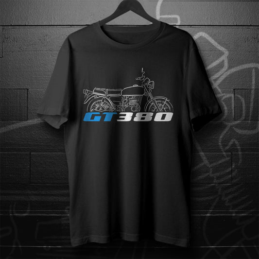 Suzuki GT380 Inspired T-Shirt - Motorcycle Tee Shirt for Riders