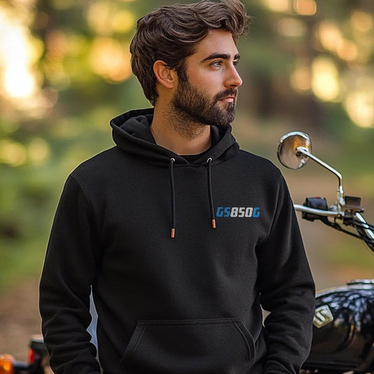 Suzuki GS850 G & GL Inspired Hoodie - Motorcycle Sweatshirt for Riders