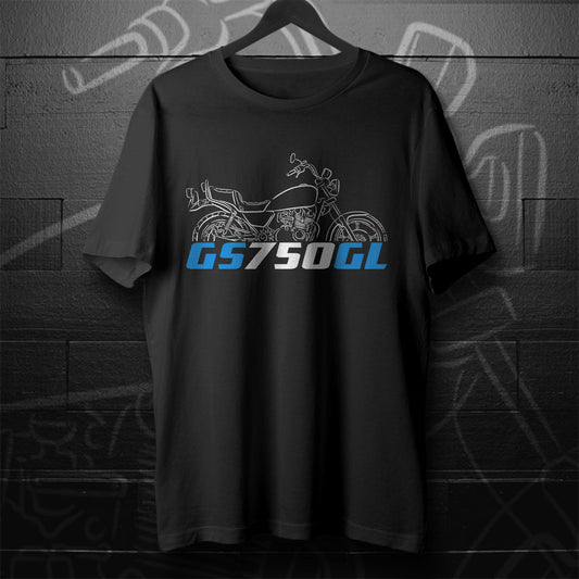 Suzuki GS750 | G | GL | L | S & T Inspired T-Shirt - Motorcycle Tee Shirt for Riders