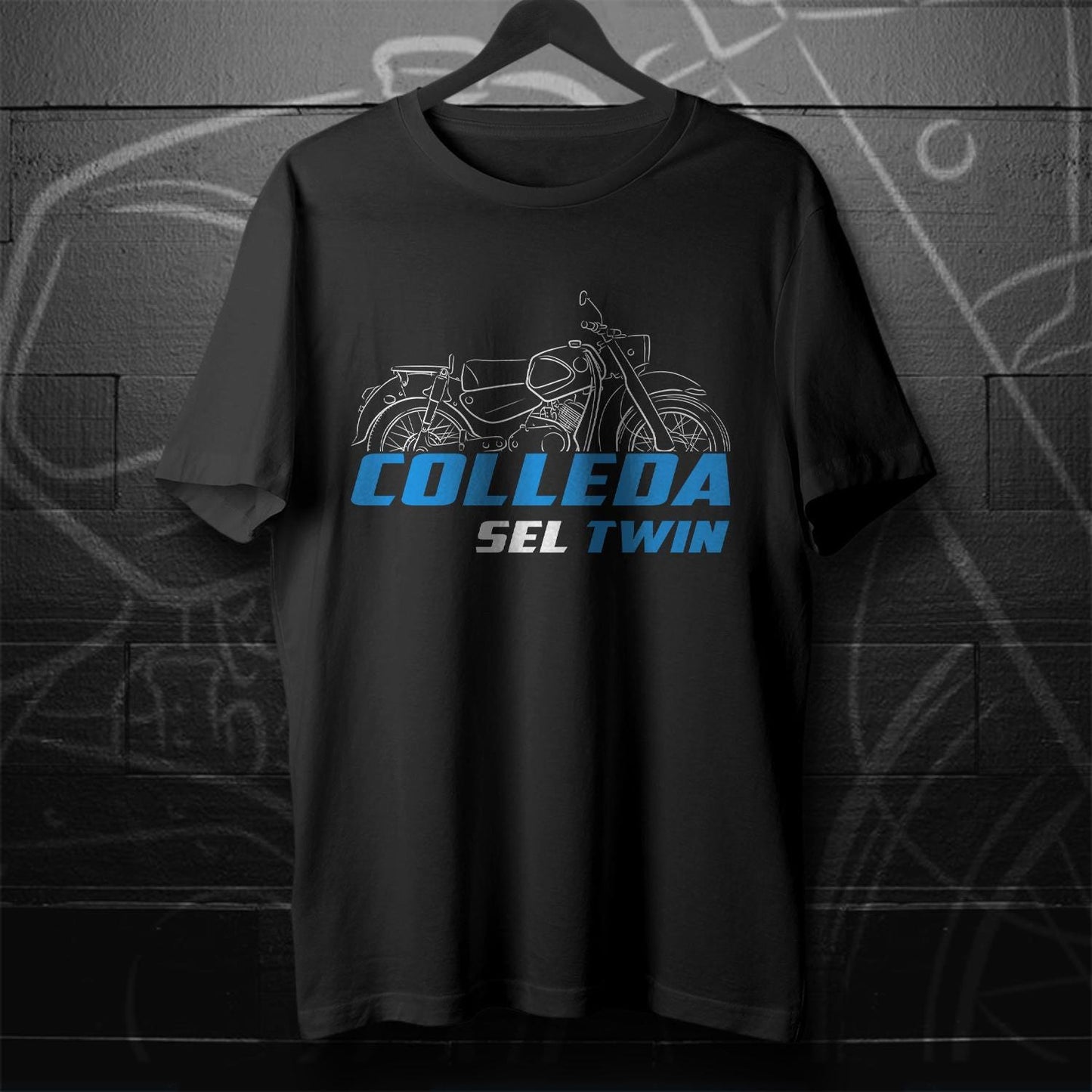 Suzuki Colleda Sel Twin 125SB & 125SB-2 Inspired T-Shirt - Motorcycle Tee Shirt for Riders