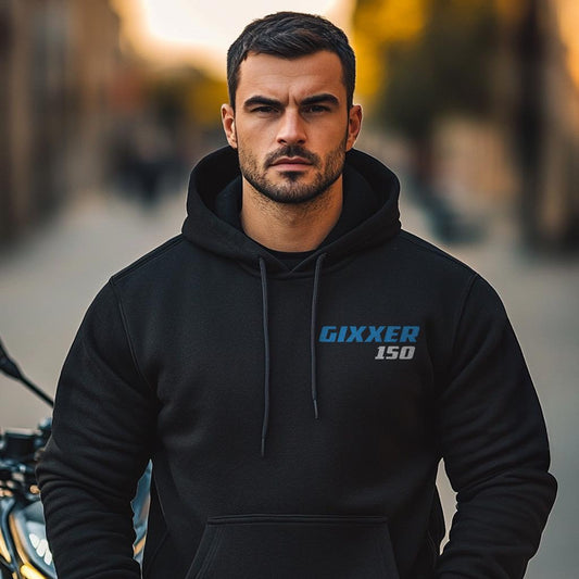 Suzuki Gixxer 150 Inspired Hoodie - Motorcycle Sweatshirt for Riders