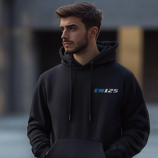 Suzuki Thunder 125 ( EN125 ) Inspired Hoodie - Motorcycle Sweatshirt for Riders