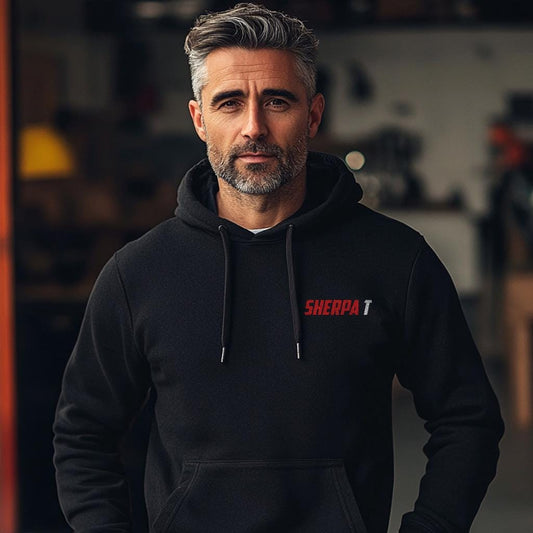 Bultaco Sherpa T 74 1976 - 1982 Inspired Hoodie - Motorcycle Sweatshirt for Riders