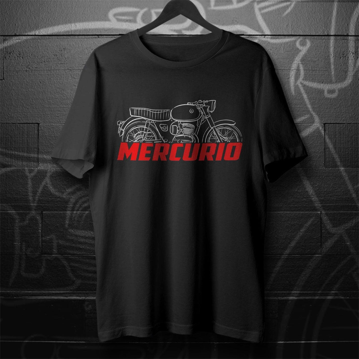 Bultaco Mercurio 155 Inspired T-Shirt - Motorcycle Tee Shirt for Riders