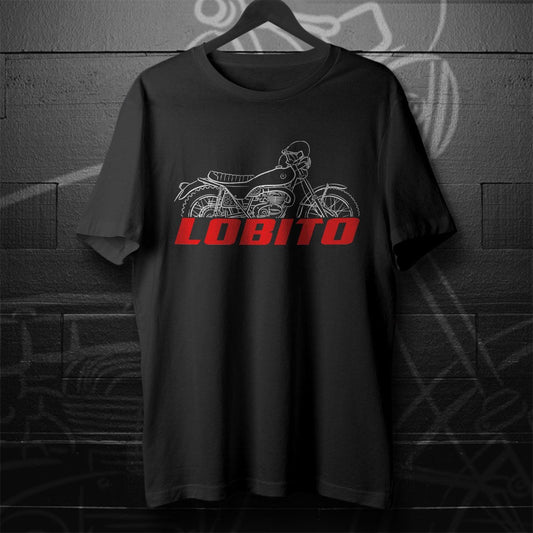 Bultaco Lobito Mk7 1973 - 1974 ( 75 125 175 ) Inspired T-Shirt - Motorcycle Tee Shirt for Riders