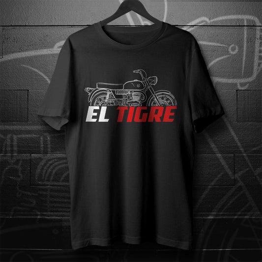 Bultaco El Tigre 200 1966 - 1968 Inspired T-Shirt - Motorcycle Tee Shirt for Riders
