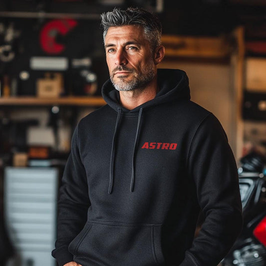 Bultaco Astro 250 Inspired Hoodie - Motorcycle Sweatshirt for Riders