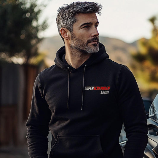 Moto Morini Super Scrambler 1200 2020 - 2022 Inspired Hoodie - Motorcycle Sweatshirt for Riders