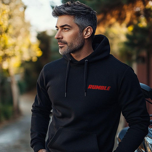 Moto Morini Rumble 2025 Inspired Hoodie - Motorcycle Sweatshirt for Riders