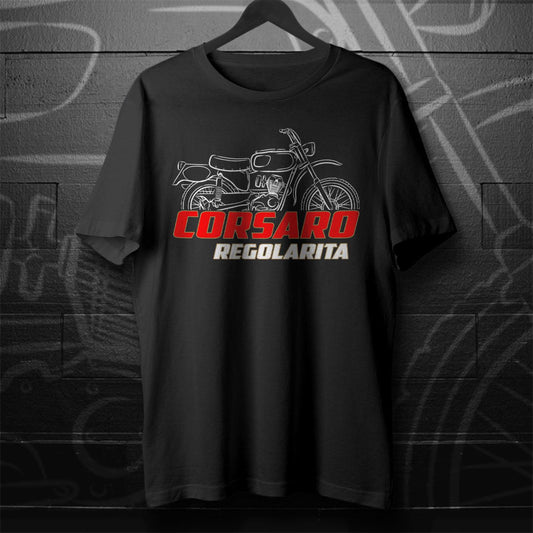 Moto Morini Corsaro Regolarita 100 Inspired T-Shirt - Motorcycle Tee Shirt for Riders